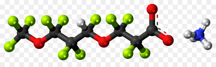 Molecola Immagine Chimica di Pubblico dominio Fotografia - perfluorononanoate