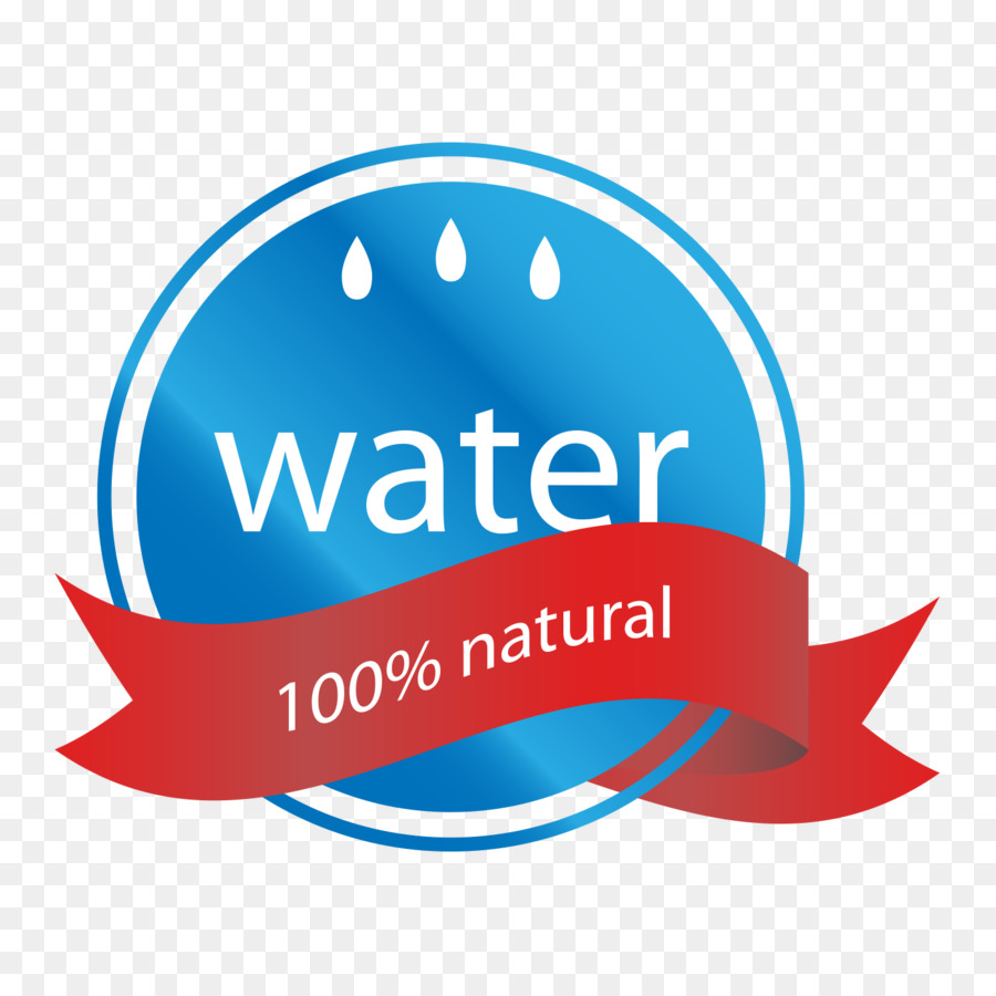 Logo Marke Wasser Produkt Schriftart - vers