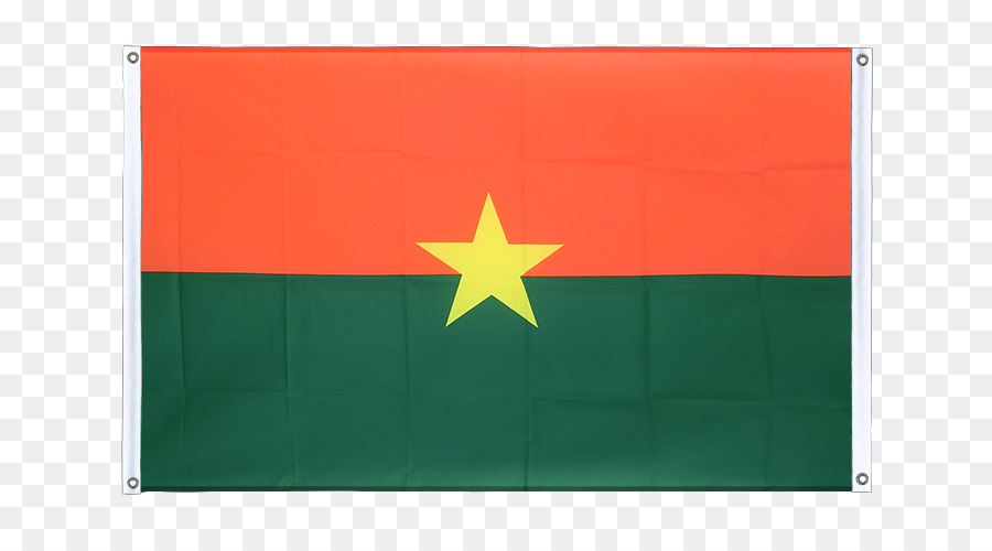 Bandiera del Burkina Faso Banner Rettangolo - bandiera