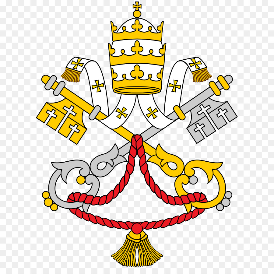 Wappen des Heiligen Stuhls und der Vatikanstadt Wappen des Heiligen Stuhls und der Vatikanstadt die Erzbasilika 