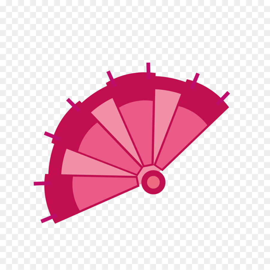 Grafica vettoriale di Mano ventilatore Immagine Portable Network Graphics - rosa pallido
