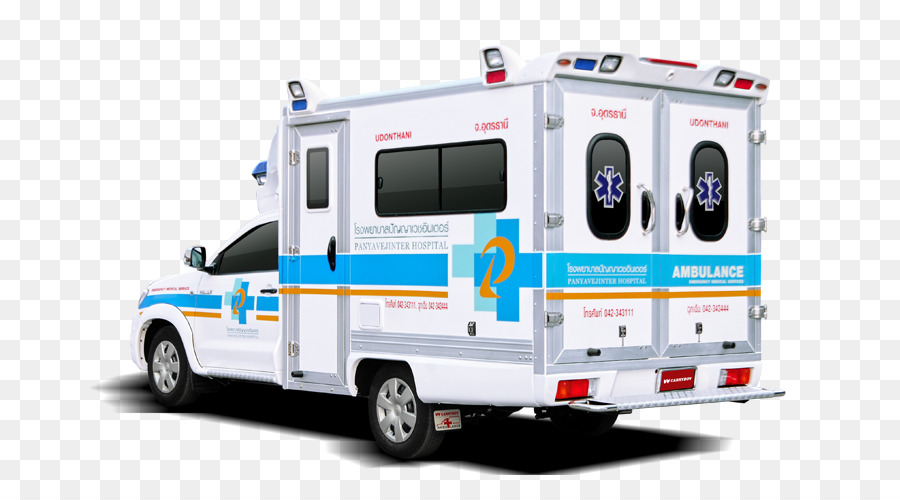 Auto Kompakt-van Polizeibus Krankenwagen - Auto