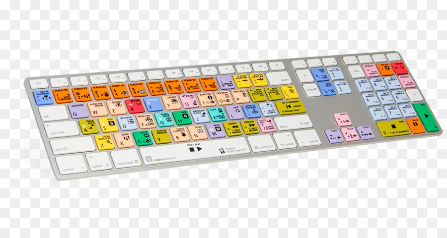Computer-Tastatur LogicKeyboard Apple Logic Pro X-Apple MacBook Pro, Logic Express - Apple