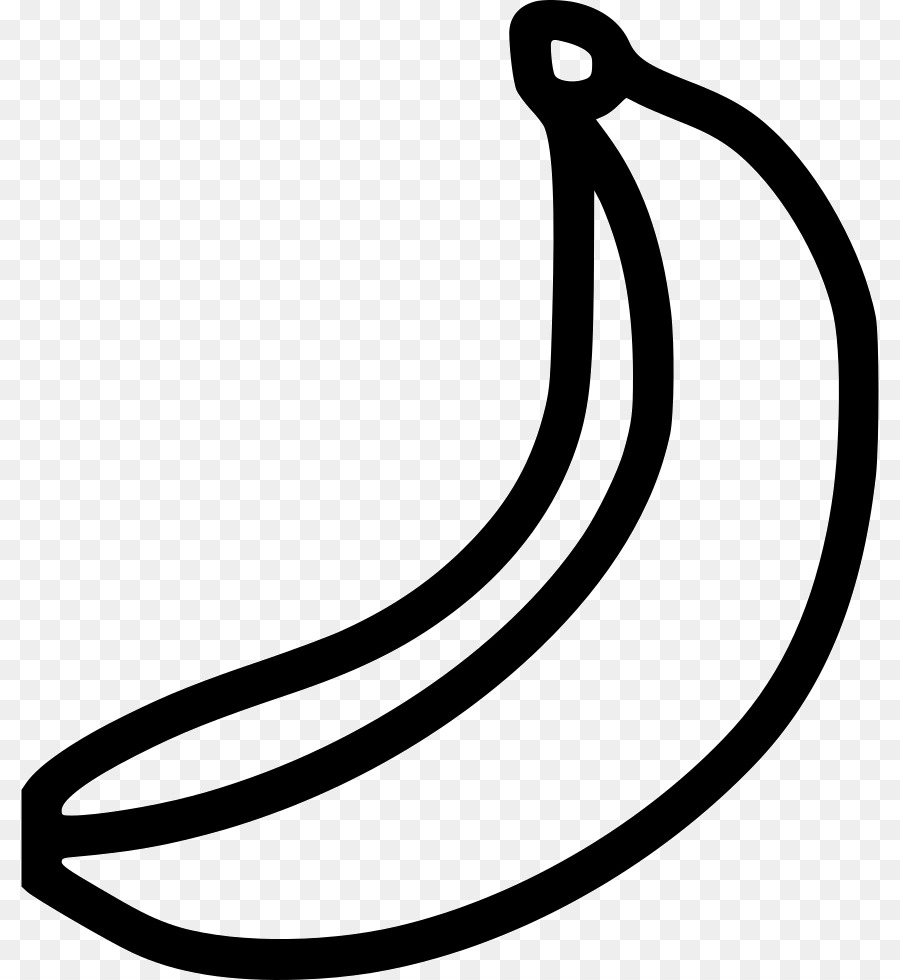 Banane Essen-Vector-graphics-Vegetarische Küche-Bild - Banane