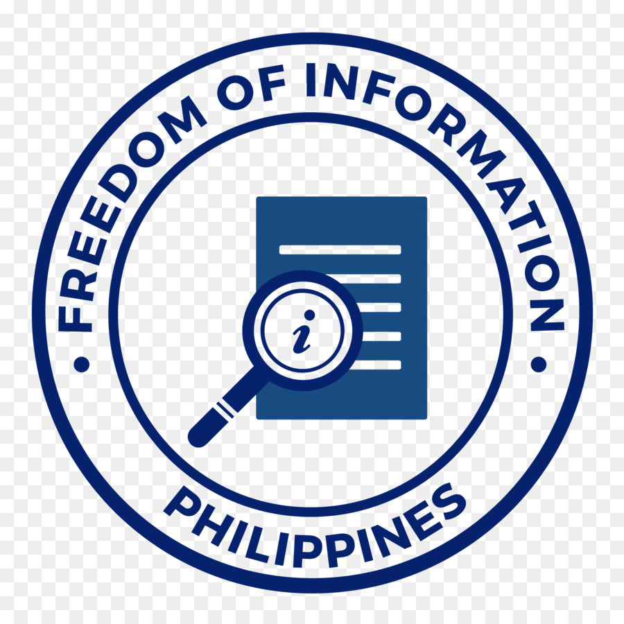Philippinen-Logo die Freiheit der information, Transparenz - national youth administration das symbol