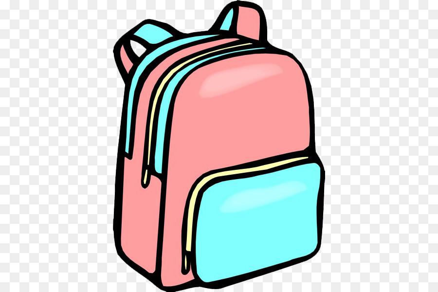 School Bag Cartoon png download - 436*600 - Free Transparent Backpack png  Download. - CleanPNG / KissPNG