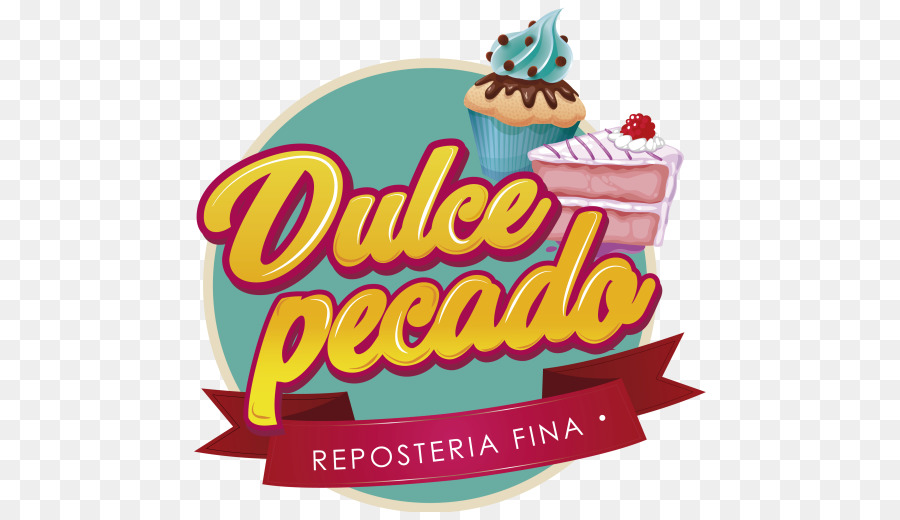 Cupcake Logo Adulto , Unisex, Bianco Tipo Di Carattere - ricette antipasti per le feste