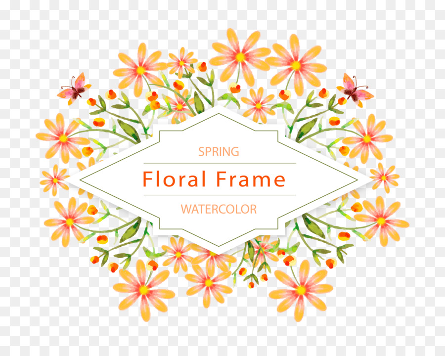 Vektor-Grafik-Bild-Herunterladen Kunst - floralen Rahmen