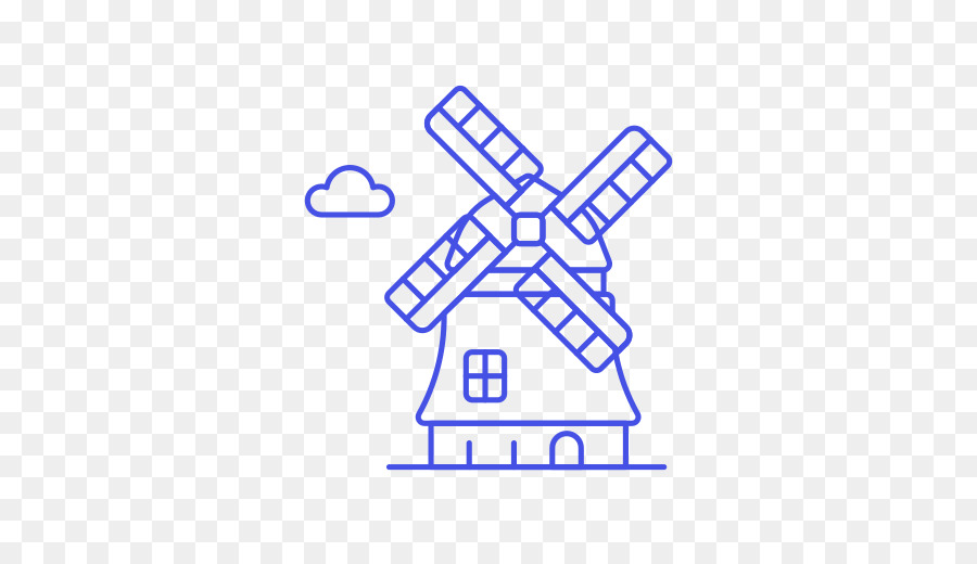 Windmühle-Symbol-design-Computer-Icons, Iconfinder Niederlande - Windmühle piktogramm