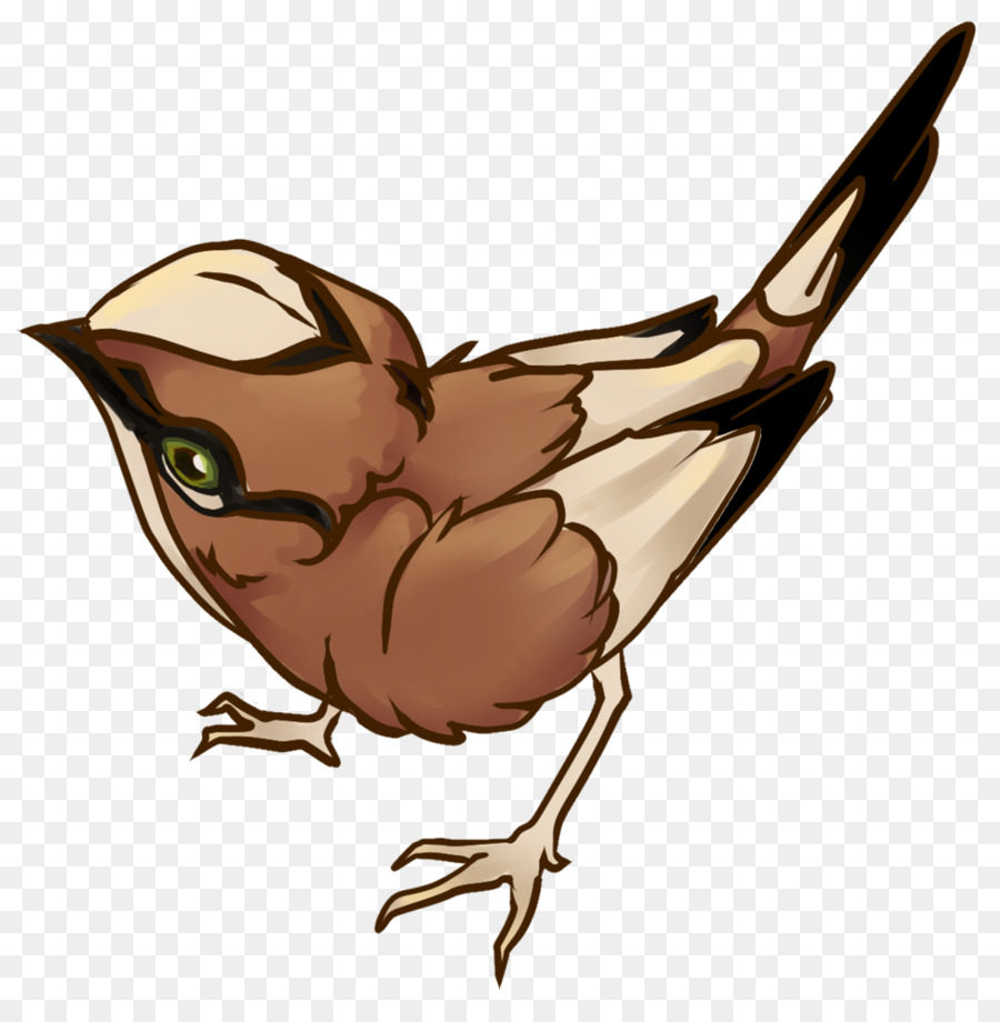 Schnabel Huhn clipart Illustration Wren - Fox Sparrow