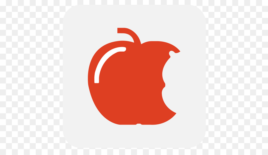 Clipart Illustration Logo Apple RED.M - 