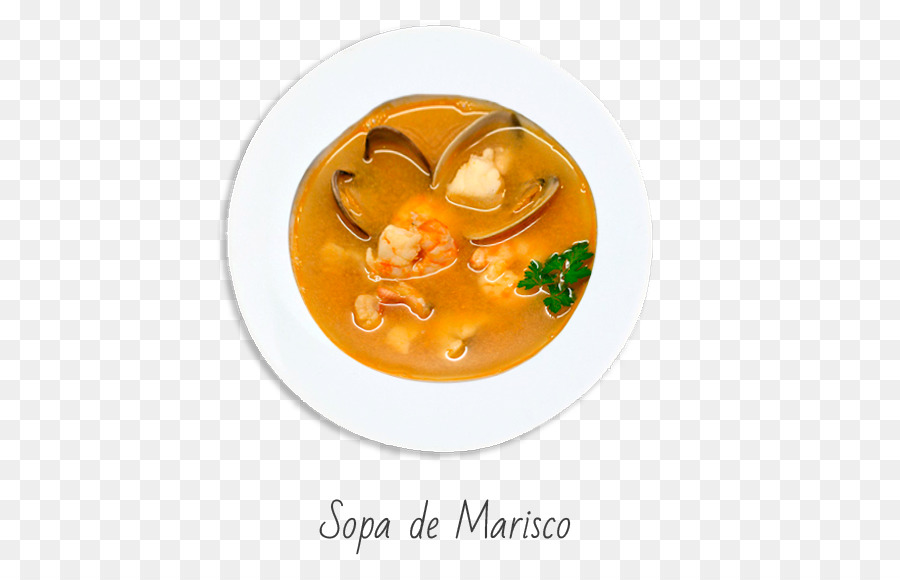 Fischsuppe Sopa de mariscos Schalentiere - die knoblauch-suppe