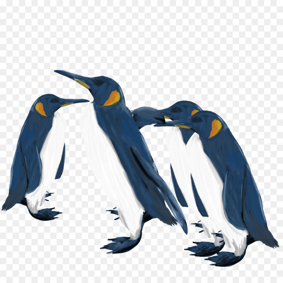 Re pinguino pinguino Imperatore Animale, Illustrazione - Pinguino