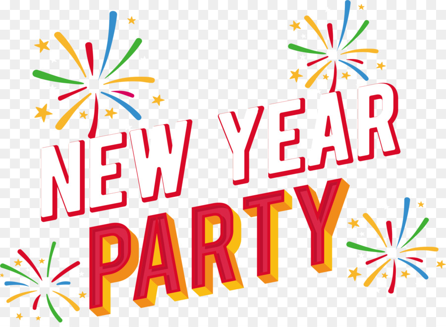 New Year Party Background png download - 3030*2191 - Free Transparent Logo  png Download. - CleanPNG / KissPNG