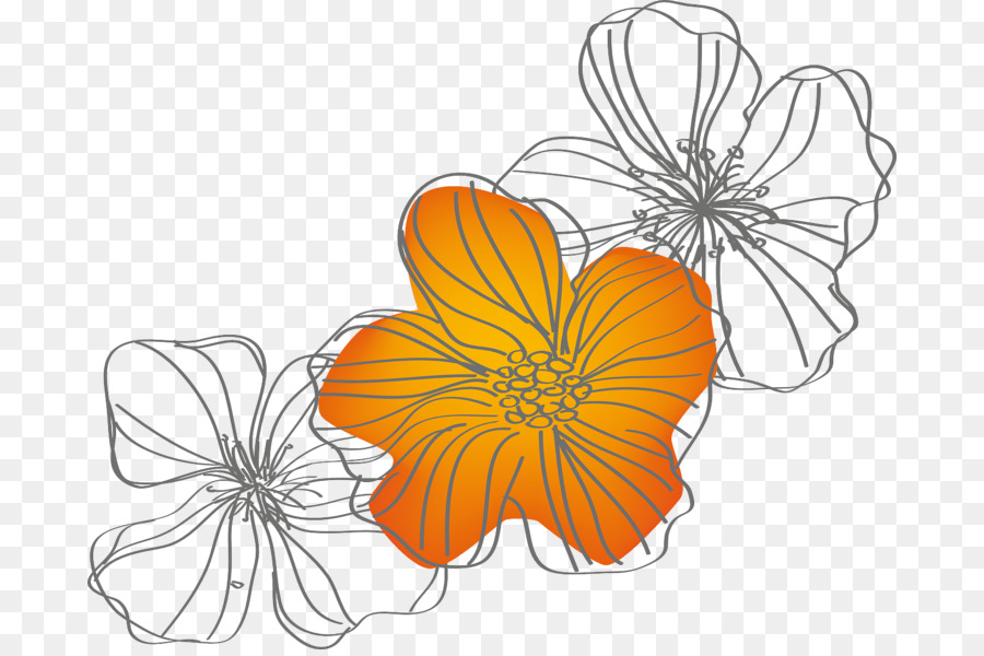 Clip nghệ thuật Vẽ hình Ảnh Di động Mạng đồ Họa Vua bướm - hoa thiên nhiên
