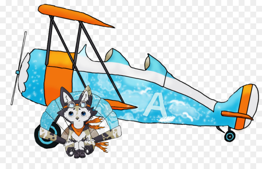 Clip art Illustration Flugzeug Cartoon-Line - 