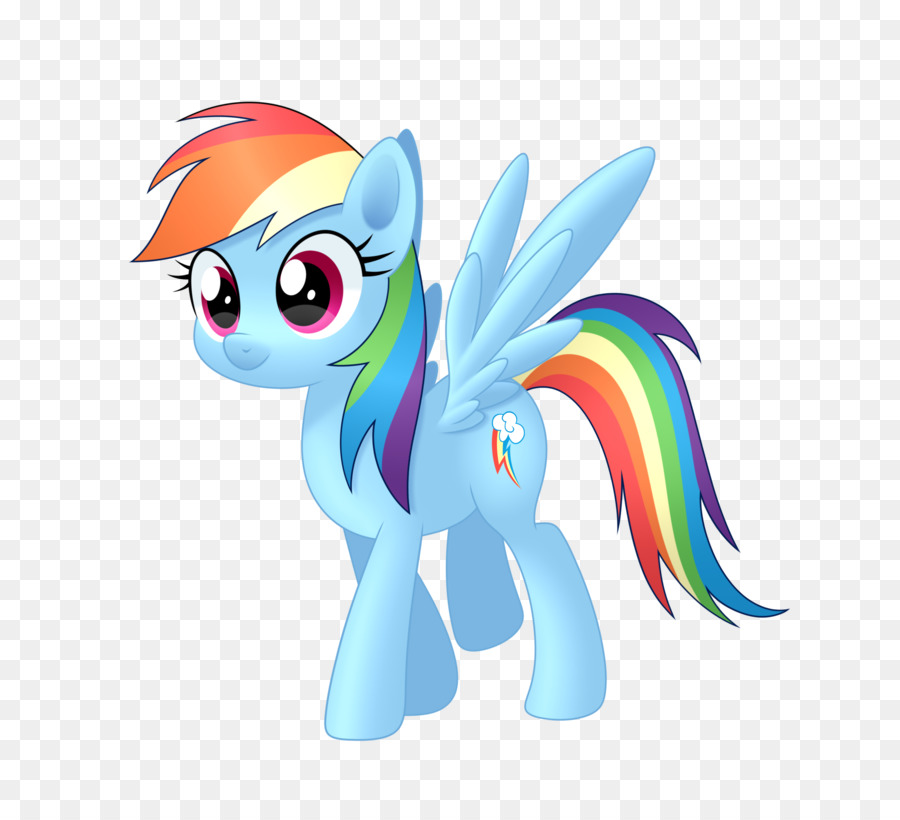 Rainbow Dash Pferd Animierte cartoon-Hasbro - rainbowdash Flagge