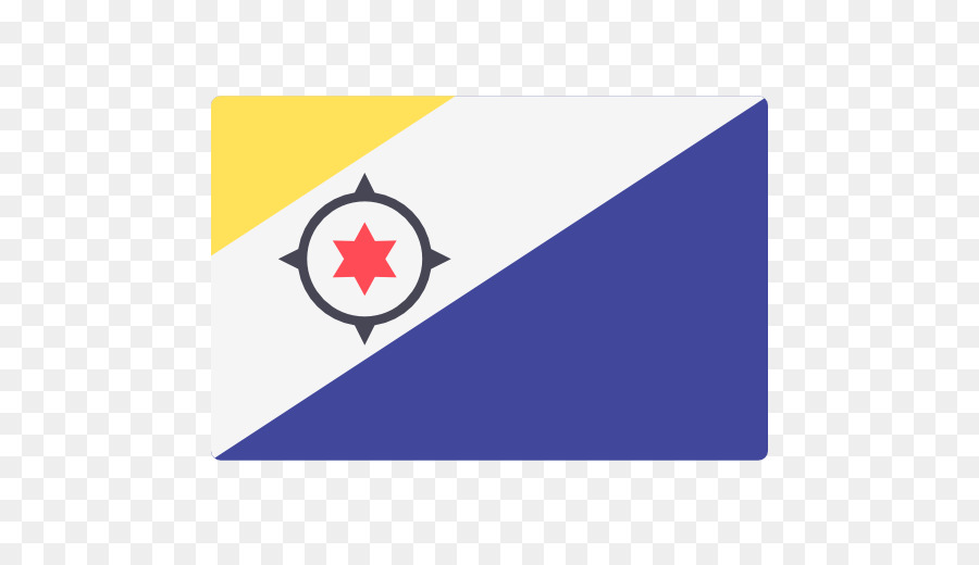 Flagge von Bonaire Sint Eustatius Leeward Antillen - Flagge