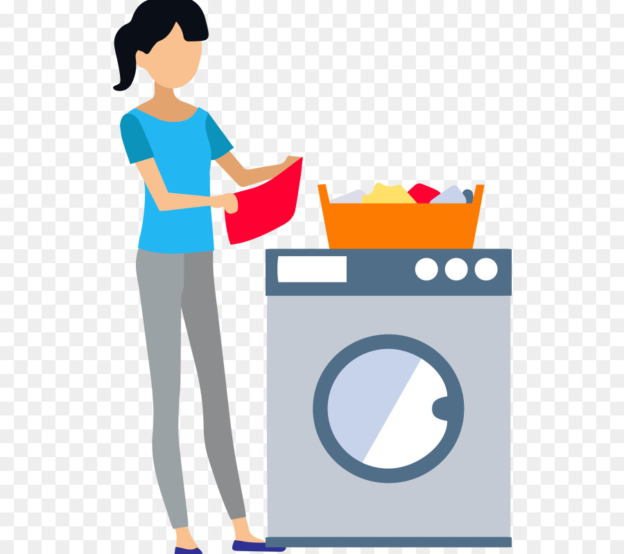 Lavanderia per Abbigliamento tecnico di grafica Vettoriale Portable Network Graphics lavatrici - i lavori di casa