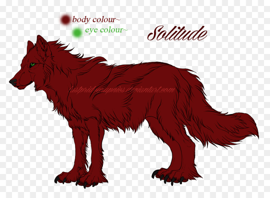 Canidae Hund, Säugetier, Pelz-Illustration - purpurrotes Plakat