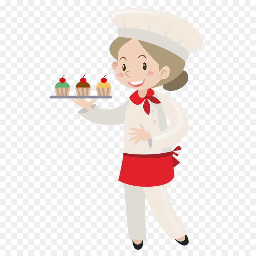 Vektor-Grafik-Grafik-Job-clipart - weiblichen chef