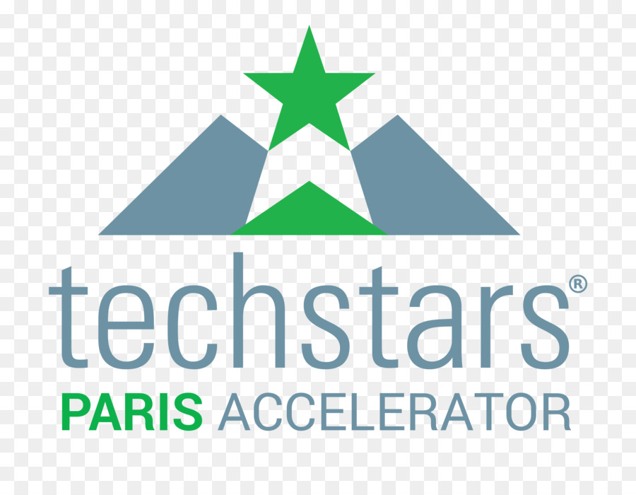Techstars Paris Logo Partech Lắc Xanh Biển Hiệu - 