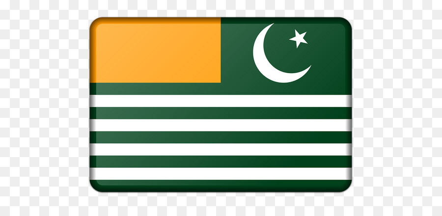 Mirpur, Pakistan Bandiera di Azad Kashmir Bandiera di Jammu e Kashmir, Bandiera del Pakistan - bandiera