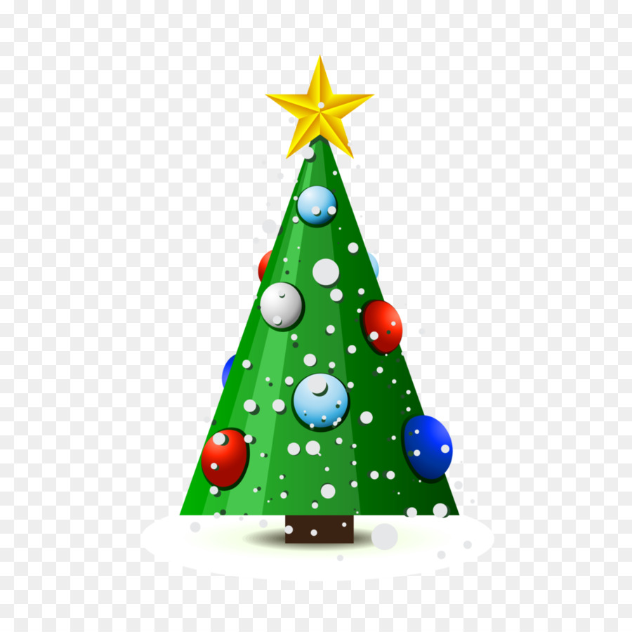 Santa Claus Vektor Grafiken Christmas tree Christmas Tag-Bild - einfache Weihnachtsbaum