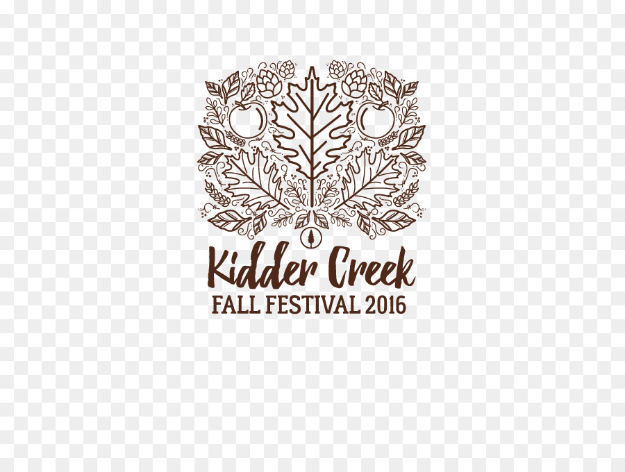 South Kidder Creek Road Logo Marke Festival Schriftart - 