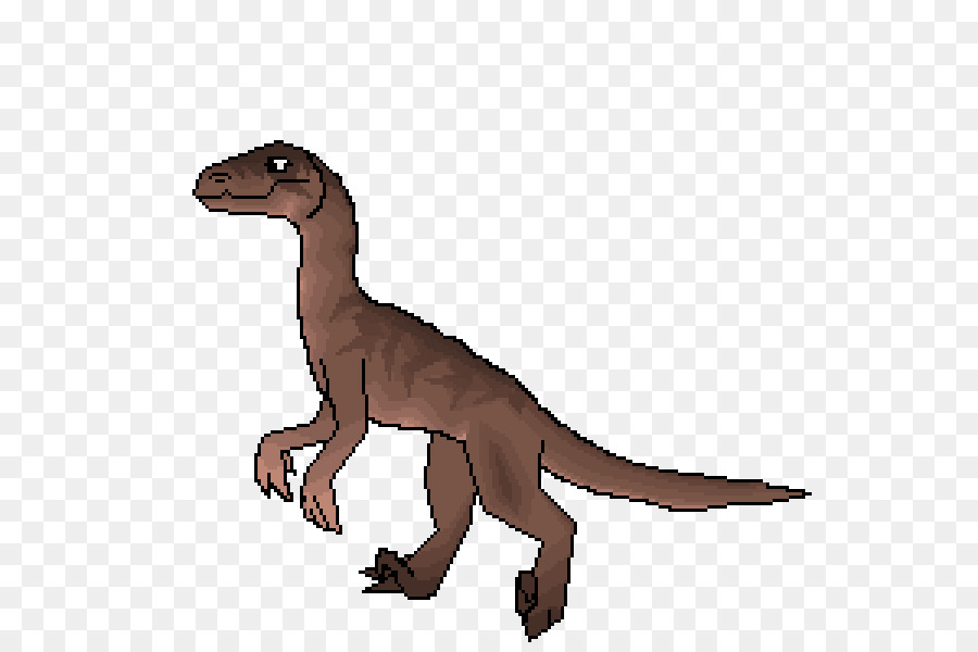 Tyrannosaurus-Pixel-Kunst-Zeichnung Velociraptor Linie Kunst - troodon Symbol