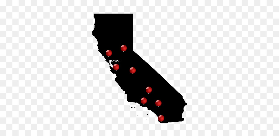 Kalifornien-Vektor-Grafik-Karte Stock-Fotografie-Illustration - Anzeigen