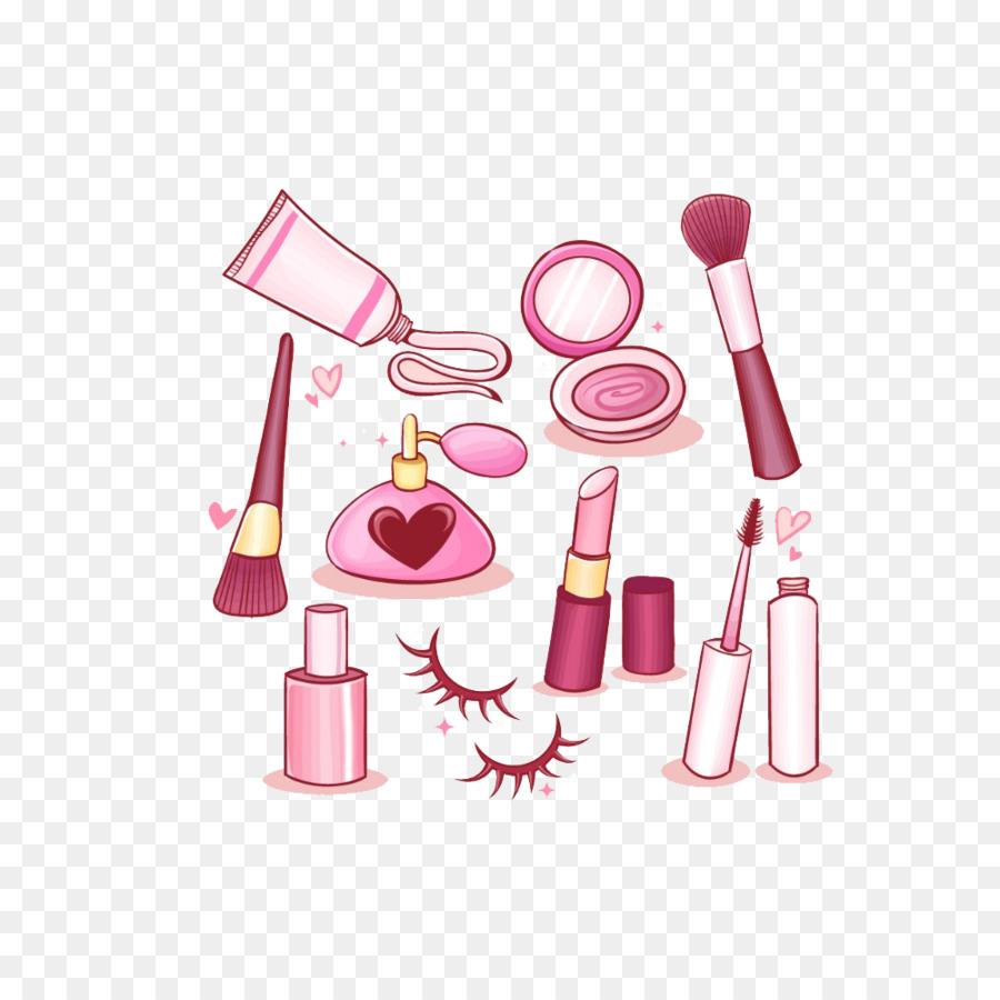 Makeup Cartoon png download - 1000*1000 - Free Transparent Cosmetics png  Download. - CleanPNG / KissPNG