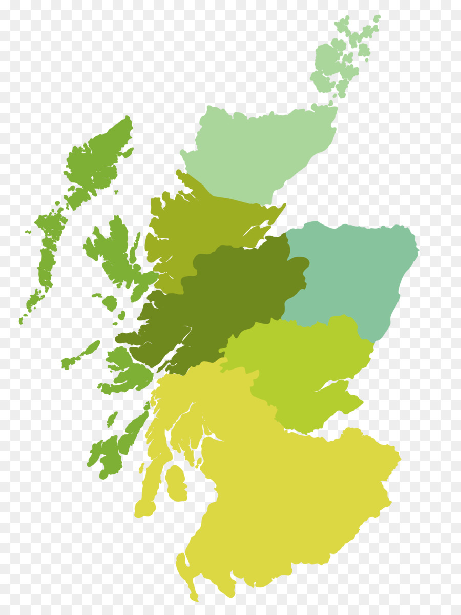 Scozia grafica Vettoriale mappa Vuota Royalty-free - mappa