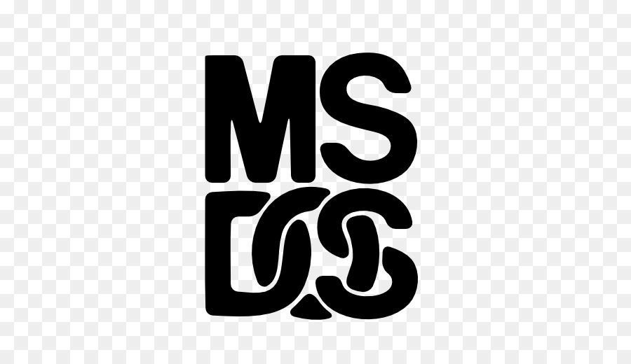 Computer MS-DOS Logo di Microsoft Corporation - dosano seowon