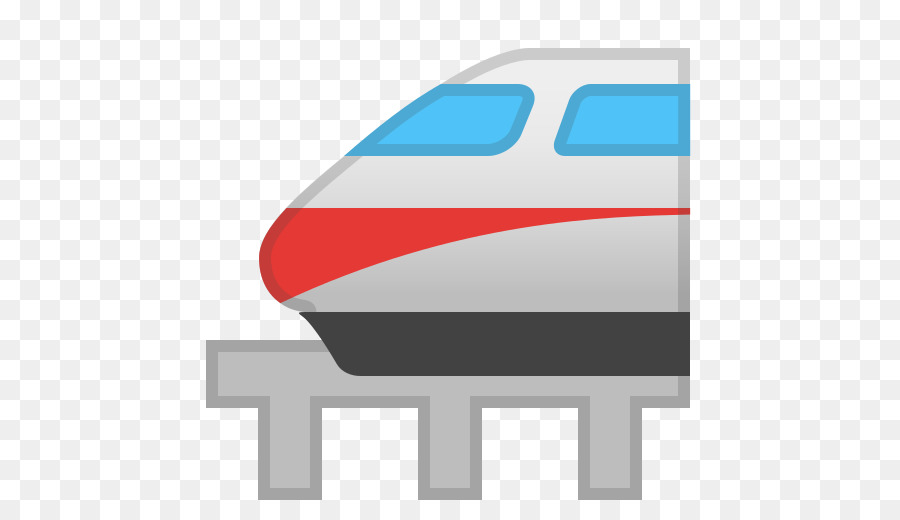 Treno monorotaia trasporto Ferroviario Computer Icone Emoji - treno