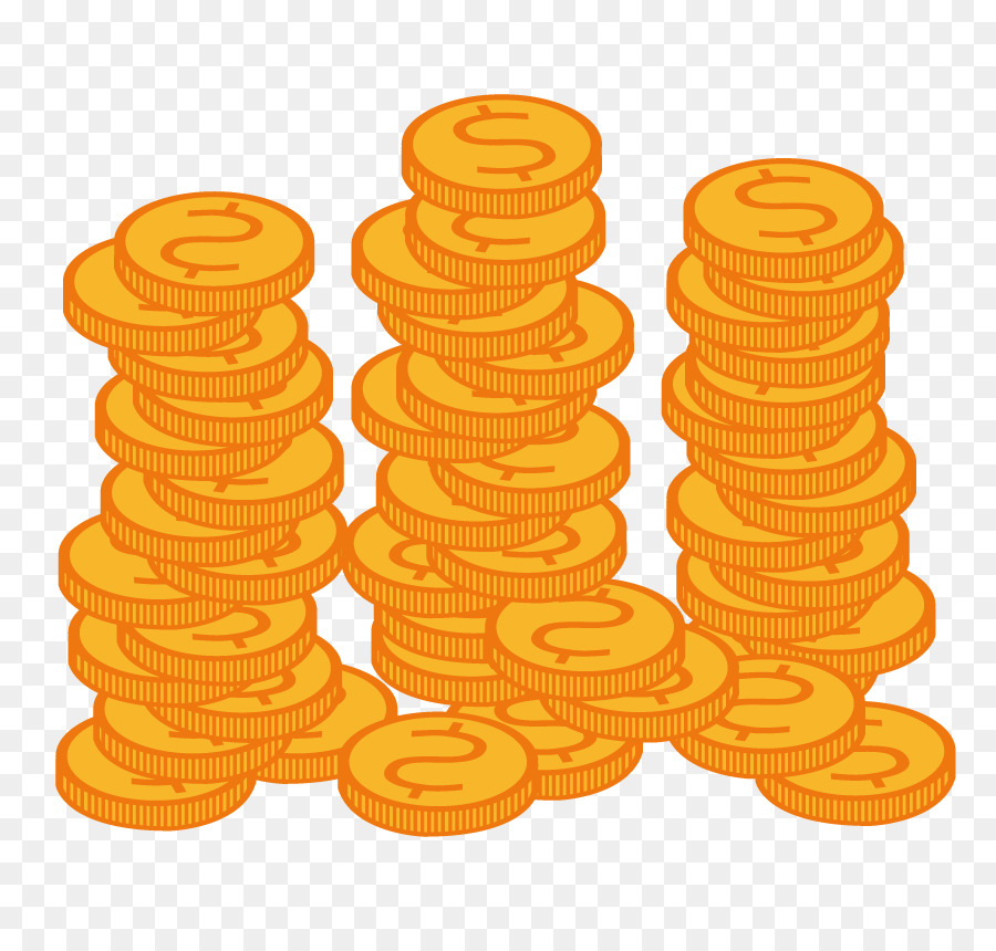 Illustrazione Moneta Clip art Soldi Valuta - Moneta