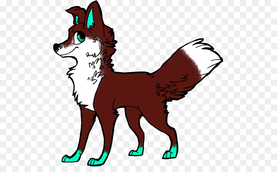 Đỏ fox, Dog Clip nghệ thuật con Chó con Vẽ - Con chó