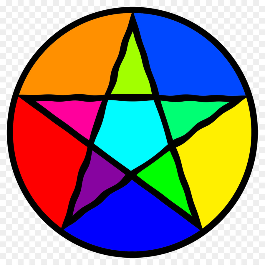 La Wicca Pentagramma Pentacolo Paganesimo Moderno Simbolo - pentagramma business