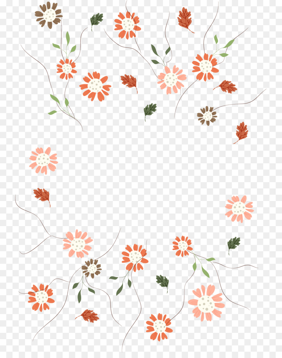 Floral design, Illustrazione, arti Visive Poster - galleggianti fiori