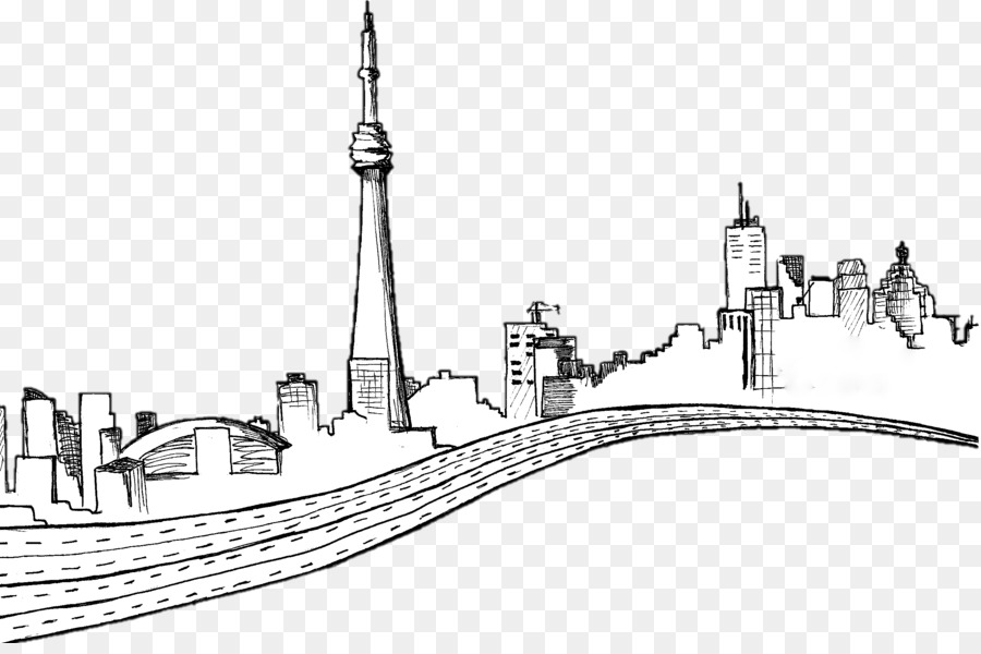 Toronto Bản Vẽ Kiến Trúc Ảnh Skyline - cảnh