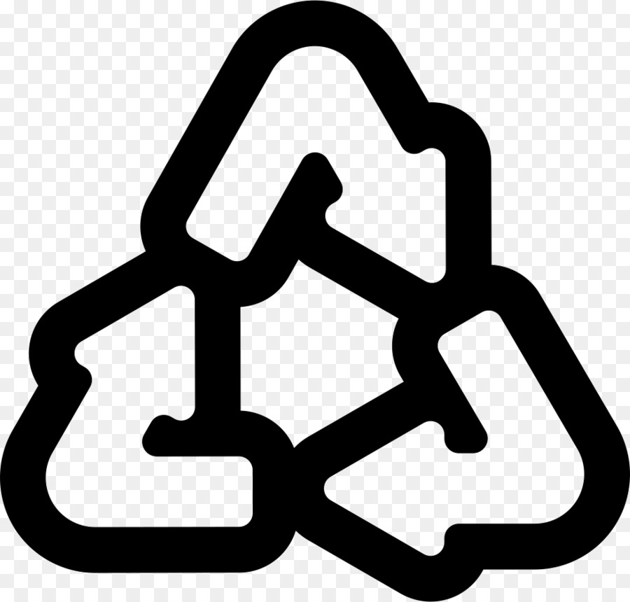 Clip nghệ thuật Tái chế Tam giác Mũi tên Logo - tam giác dor