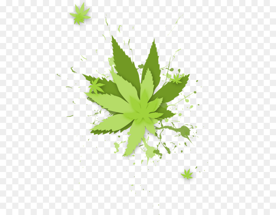 Foglia Sfondo del Desktop Disegno di Cannabis ruderalis - foglia