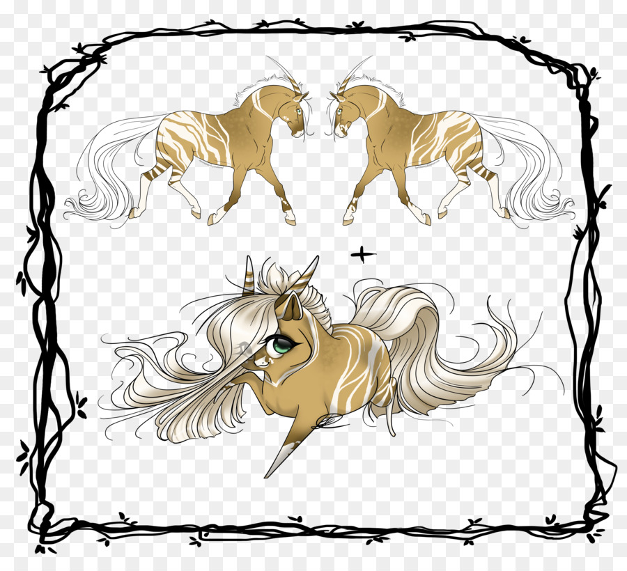 Leone Tigre Mustang Illustrazione Clip art - leone