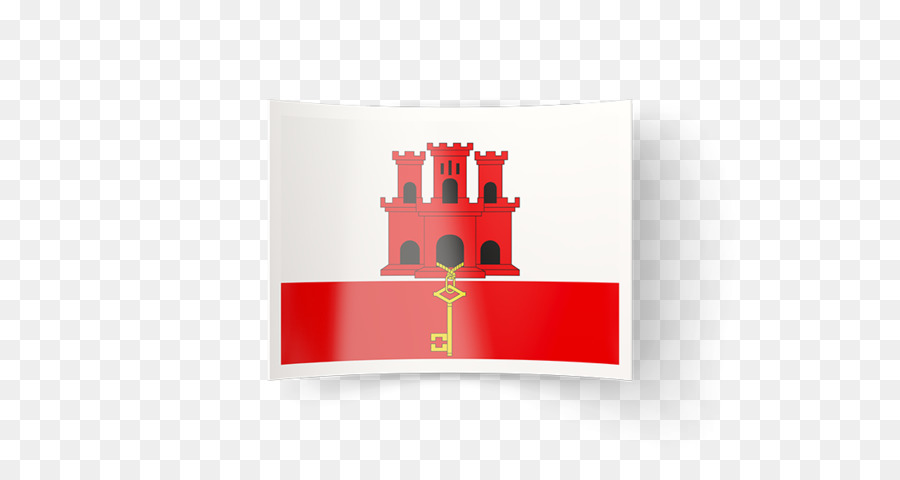 Bandiera di Gibilterra fotografia di Stock Royalty-free Image - bandiera