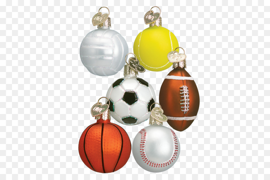 Ornamento di natale Pallina di Natale, albero di Sport il Giorno di Natale - palla