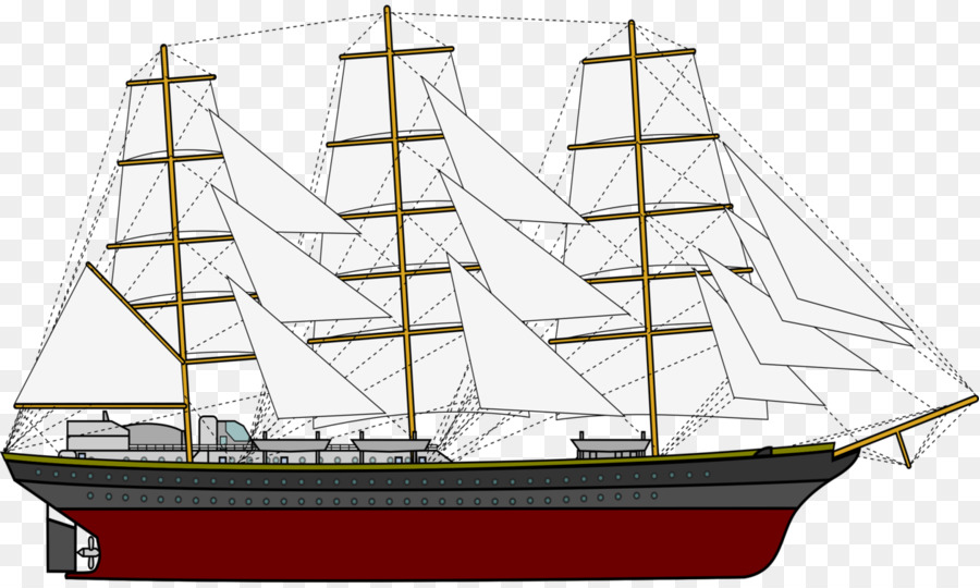 Il Pamir, nave a Vela, barca a Vela - Vela