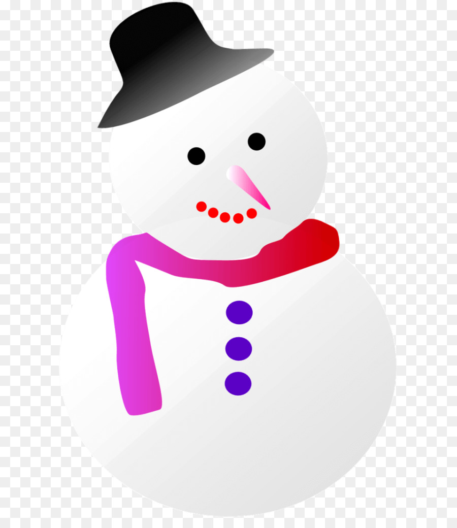 Snowman Giấy Nến Minh Họa Năm Mới Mũ - Người tuyết