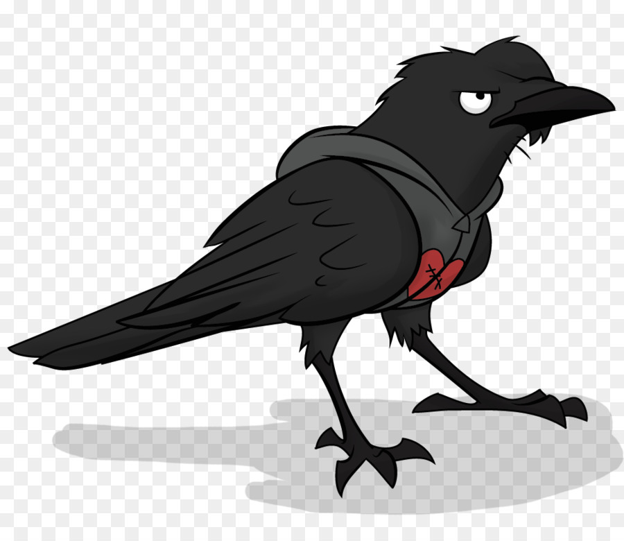 Bird Cartoon png download - 1008*864 - Free Transparent American Crow png  Download. - CleanPNG / KissPNG