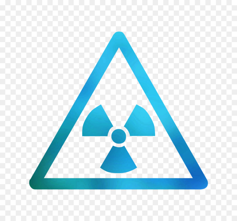 Simbolo di pericolo di radiazioni Ionizzanti segnale di Avvertimento - 
