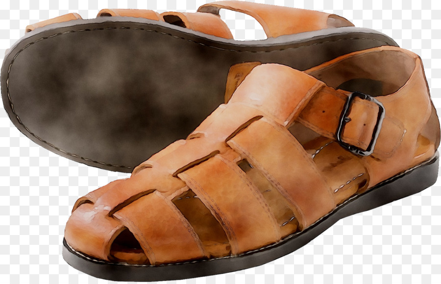 Slip-on scarpa Slide Sandalo in Pelle - 